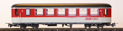 Ferro Train 722-760-P - Austrian SLB Bs 302 Krimmler Wg. red-white-grey, PLB
